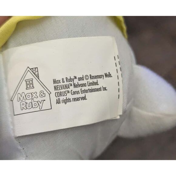 Vintage 2009 Max & Ruby "Ruby" Plush Doll by Kellytoy with Tag - Picture 3 of 6